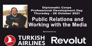 Editor-in-Chief Miceál O’Hurley Organises Professional Development Day for the Diplomatic Corps