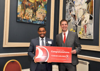 Turkish Airlines Surprises Attendees with Drawing for 2 Round-Trip Tickets Anywhere in the World
