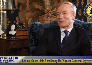 His Excellency Mr. Vincent Guérend on ‘In Conversation with Miceal O’Hurley’