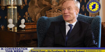 His Excellency Mr. Vincent Guérend on ‘In Conversation with Miceal O’Hurley’