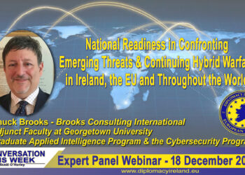 Chuck Brooks to Join Expert Panel on National Readiness to Confront Emerging Threats