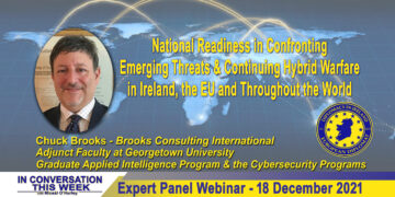 Chuck Brooks to Join Expert Panel on National Readiness to Confront Emerging Threats