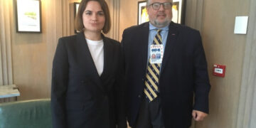 Sviatlana Tsikhanouskaya to Receive Eleanor Roosevelt ‘Four Freedoms’ Award & Diplomatic Service Medal