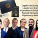 Eight Journalists & PR Leaders to Be Honoured for Service to Field and Practice of Diplomacy
