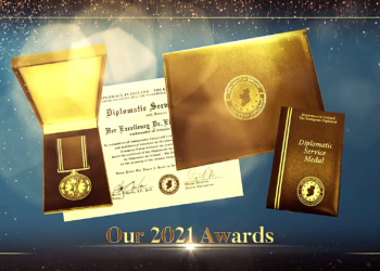 Annual Diplomacy Awards Will Stream in Virtual Format on 30 December 2021