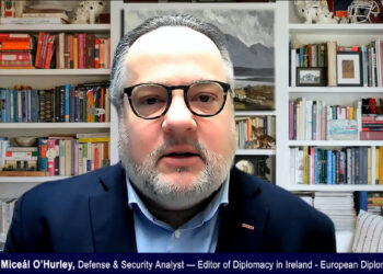 Editor-in-Chief Miceál O’Hurley Gives Updated Security & Defense Analysis to Italian TV