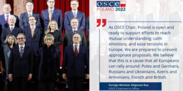 Head of Taskforce & Plenipotentiary Mr. Paweł Kotowski on Poland’s OSCE Chairmanship 2022