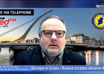 Dr. Miceál O’Hurley Discusses Russia’s Invasion of Ukrainian Interior with Cork’s RedFM