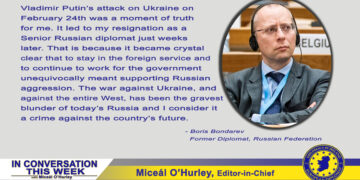 Former Russian Federation Senior Diplomat – Boris Bondarev on ‘In Conversation This Week’