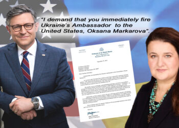 US Speaker Johnson Demands Firing of UA Ambassador